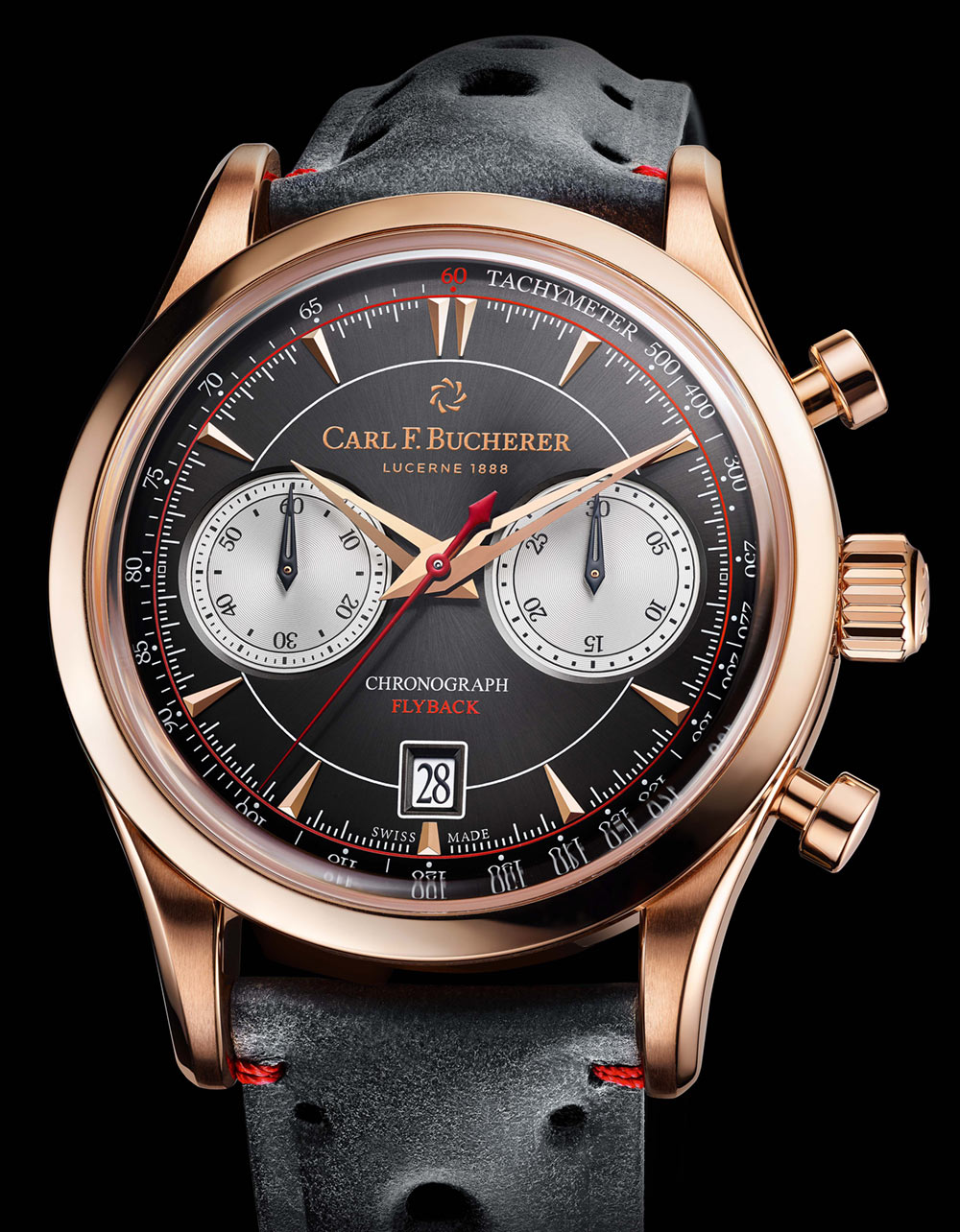 Carl F. Bucherer Manero Flyback Rose Gold watch