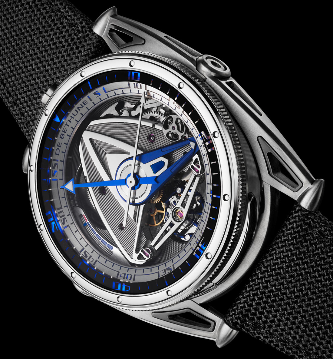 De Bethune DB28GS Grand Bleu sport watch