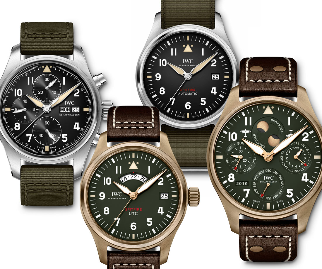 1A TOP Armband Uhren Magazin 1/2019  IWC Spitfire mit Manufakturwerken   ungel 