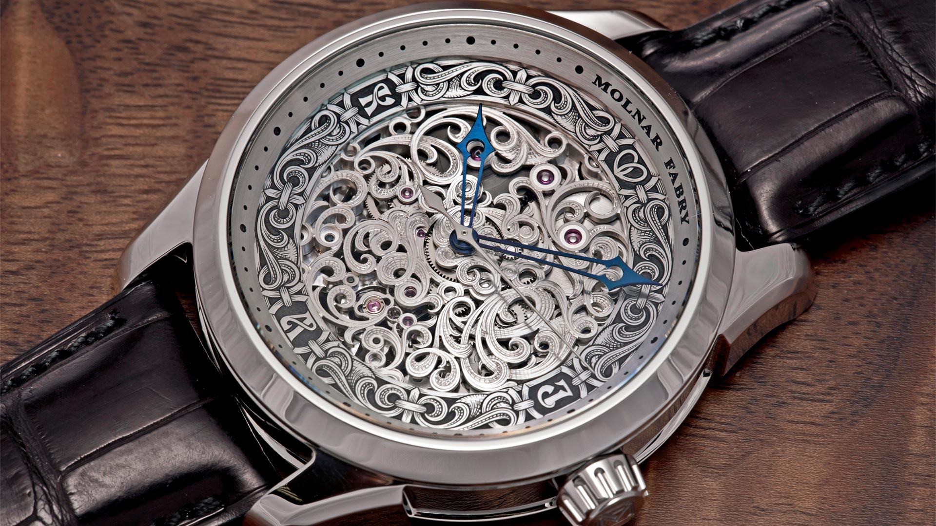 Molnar Fabry Corculum Watch With Customized Omega Co-Axial 8500 Movement
