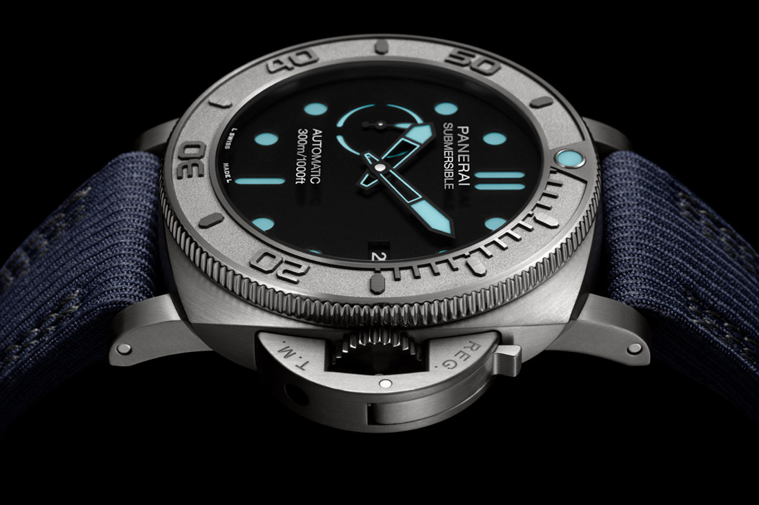 Panerai Submersible Mike Horn Edition PAM 984 & PAM 985 crown guard