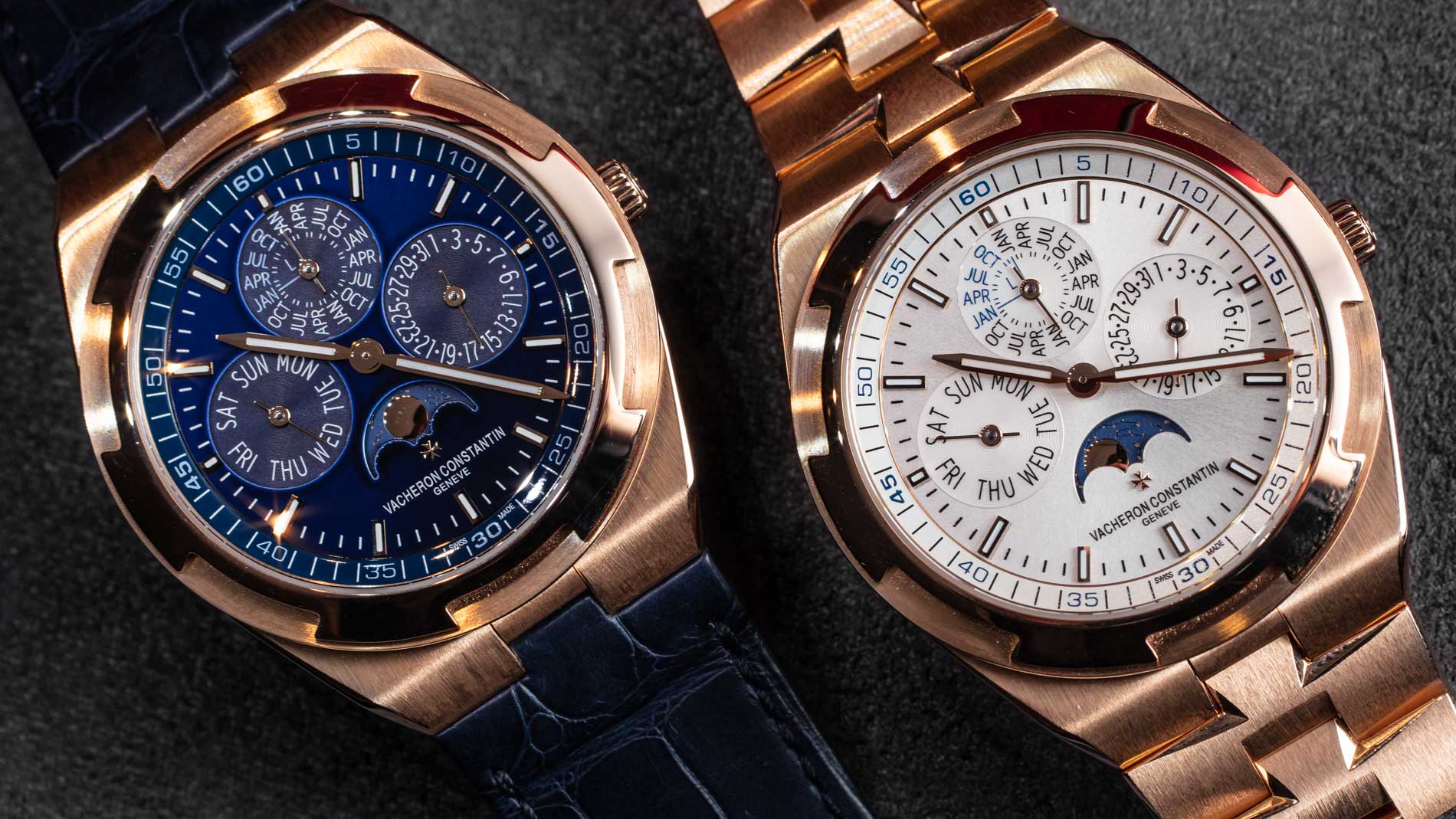 Vacheron Constantin Overseas Perpetual Calendar Ultra-Thin Watch Hands ...