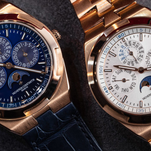 Vacheron Constantin Overseas Perpetual Calendar Ultra-Thin Watch Hands ...