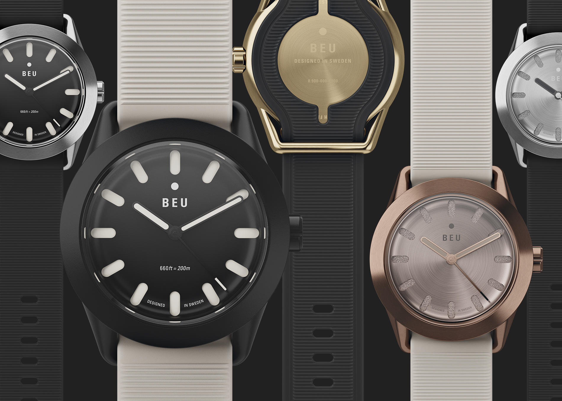 BEU Watches Solid Series Collection