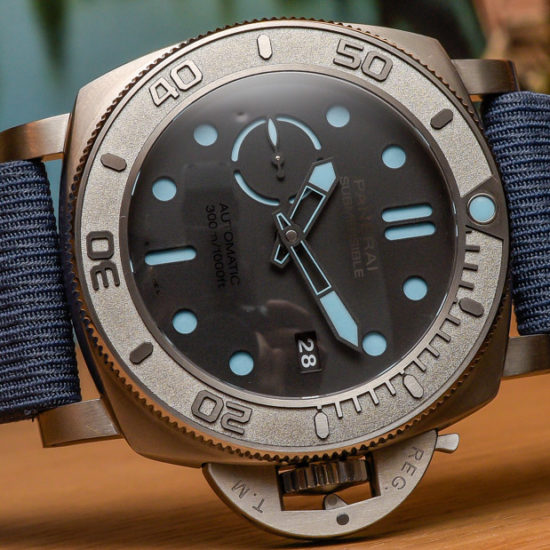 Panerai Submersible PAM983, PAM985 & PAM961 Experience Watches Hands-On ...