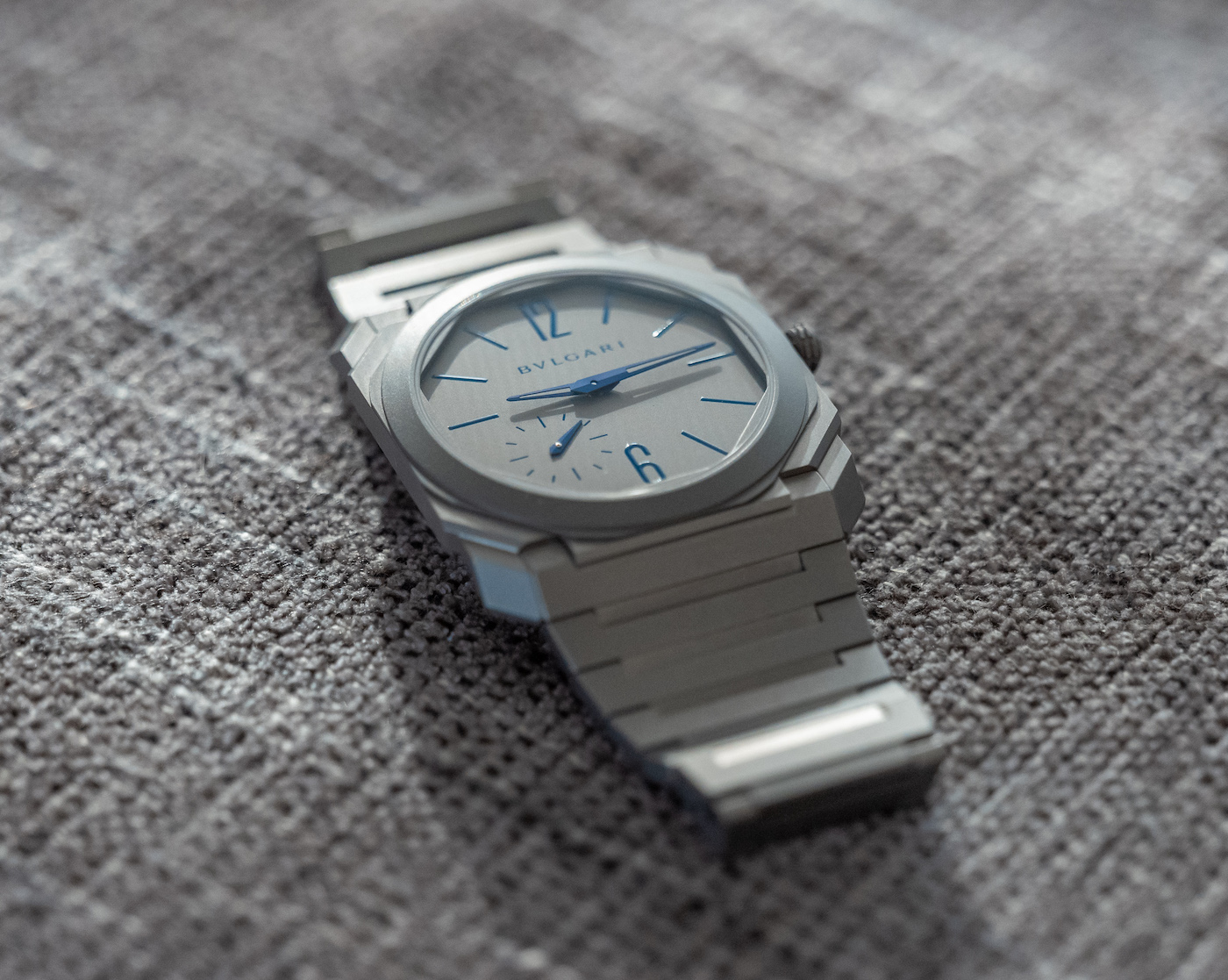 bulgari octo finissimo automatic blue dial limited edition