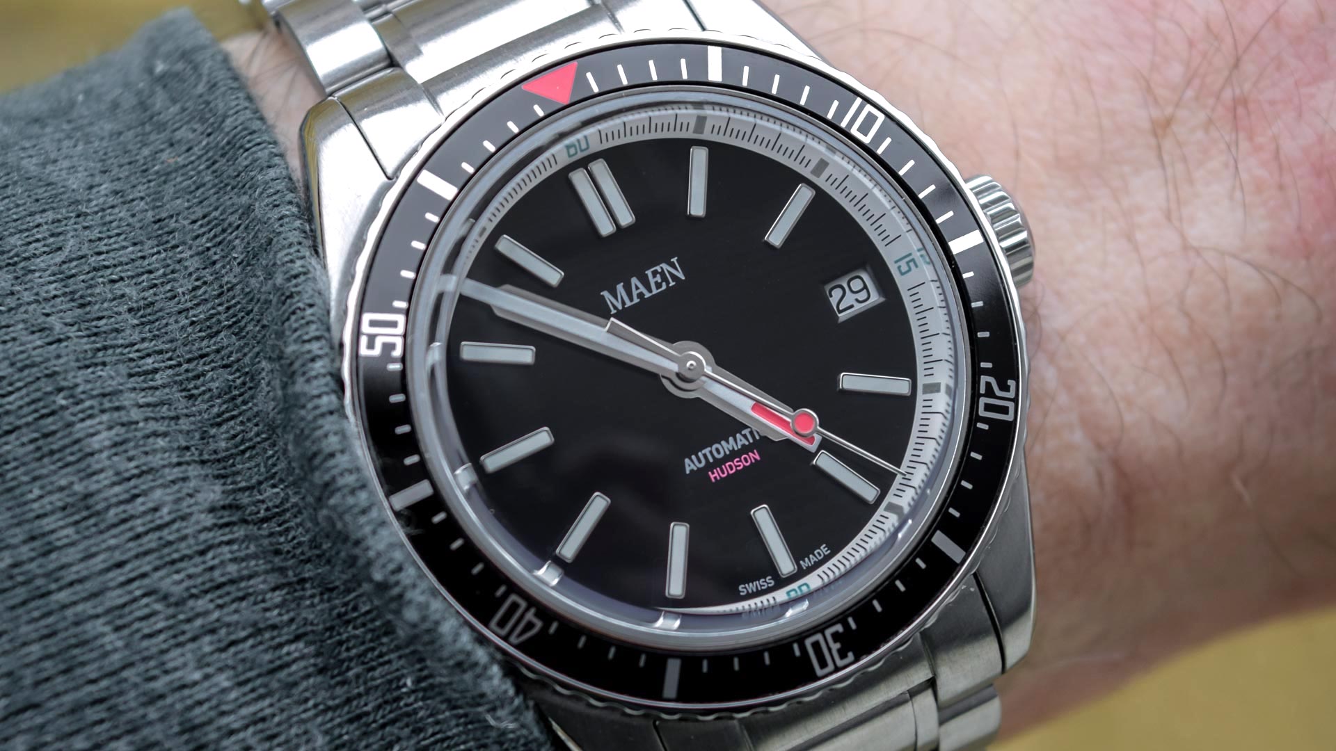 Maen Hudson Automatic 38 Watch Review