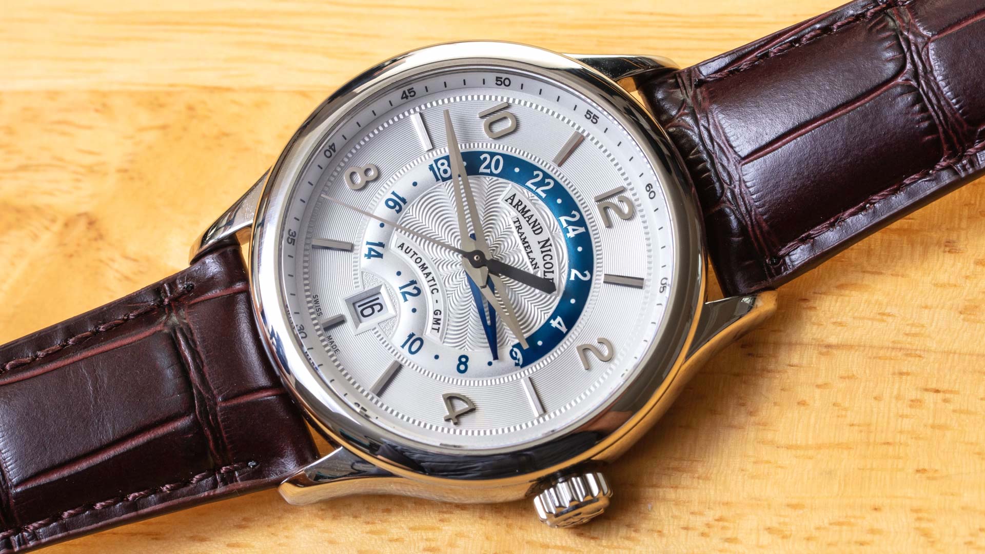 Armand Nicolet M02-4 GMT Watch Review