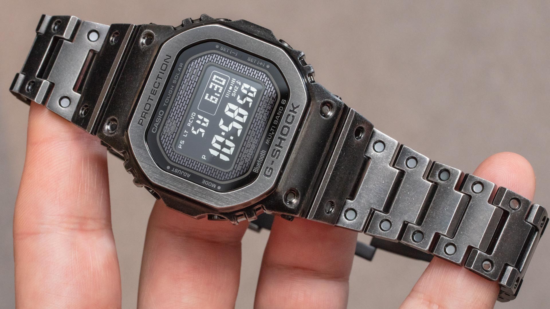 Casio G-Shock GMW-B5000V Aged IP Full-Metal Watch Hands-On 