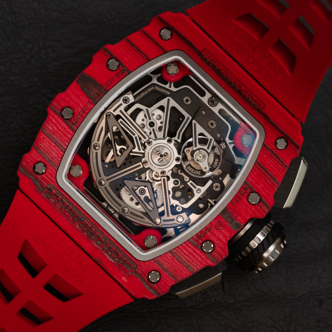Richard Mille RM 11-03 Automatic Flyback Chronograph Red Quartz FQ TPT ...