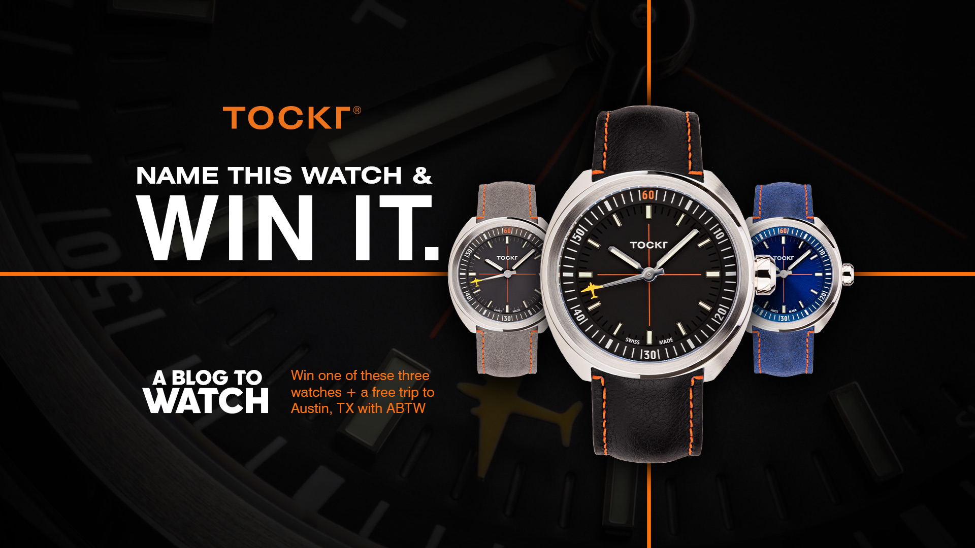 LAST CHANCE: Tockr Has A New Watch That You Can Win ? If You Can Name It