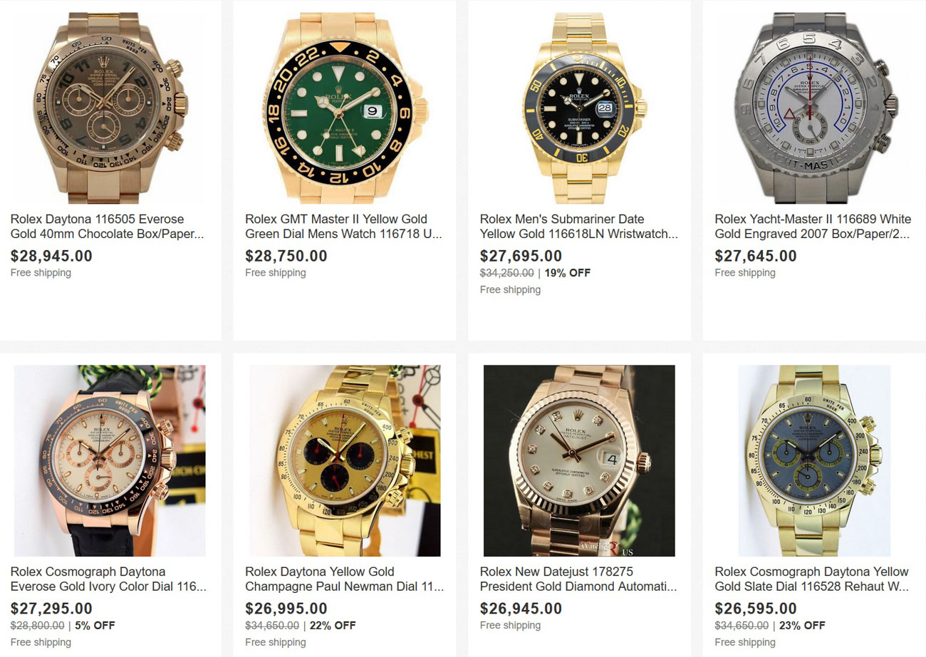 How To Find Authenticity-Verified Watches On eBay