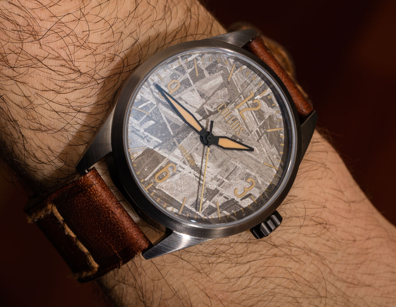 Collins Watch Company Hyperion Meteorite Watch Hands-On Debut