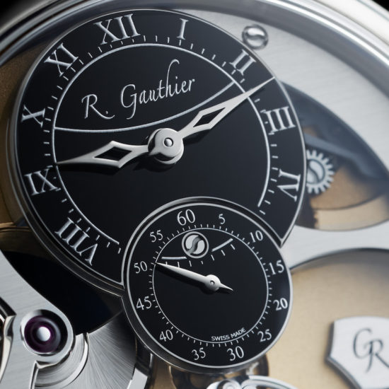 Romain Gauthier Insight Micro-Rotor White Gold Limited Edition Watch ...