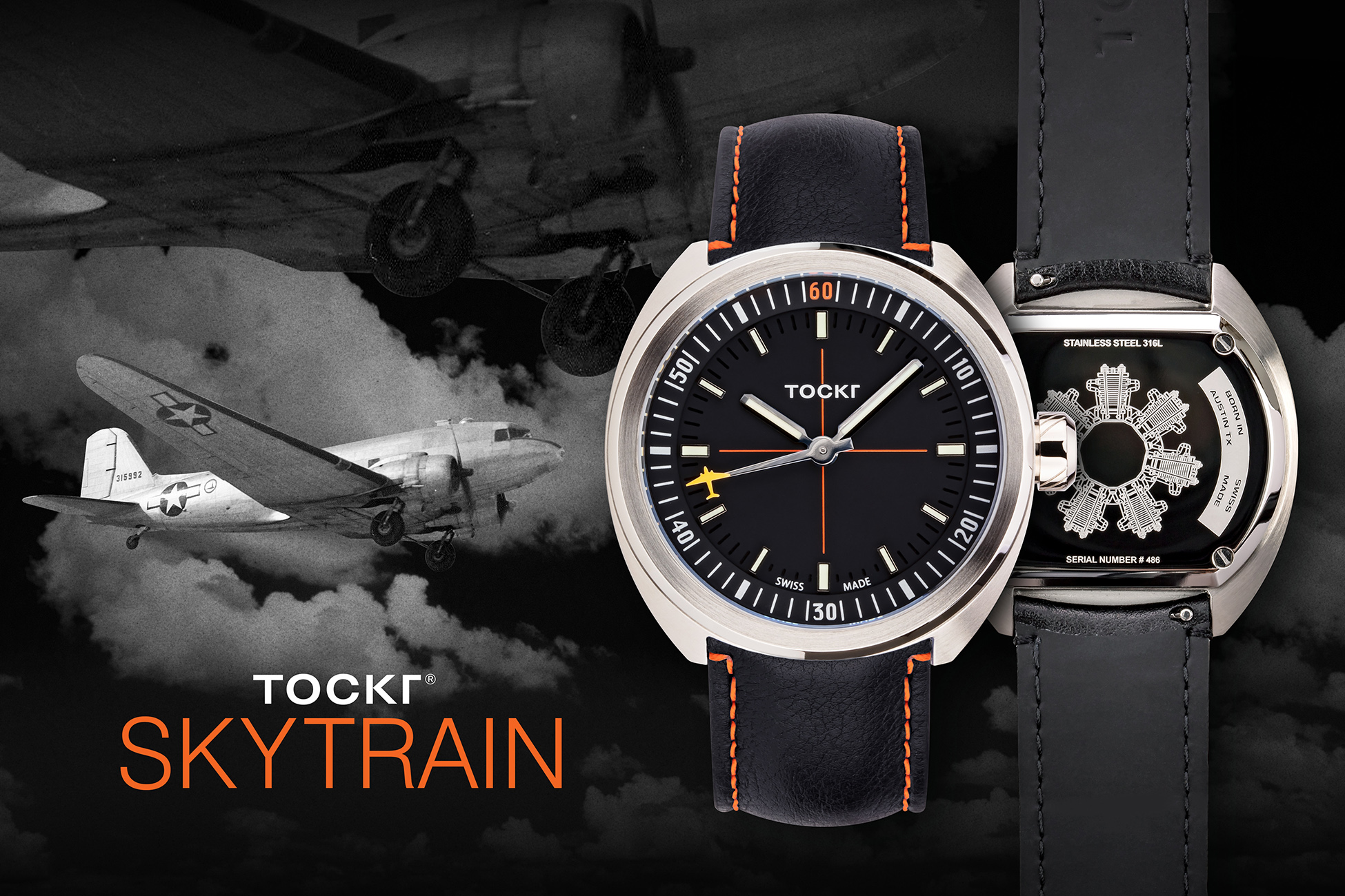 New Tockr Skytrain Watch Hands-On (And We Reveal The Giveaway Winner Who Named It)