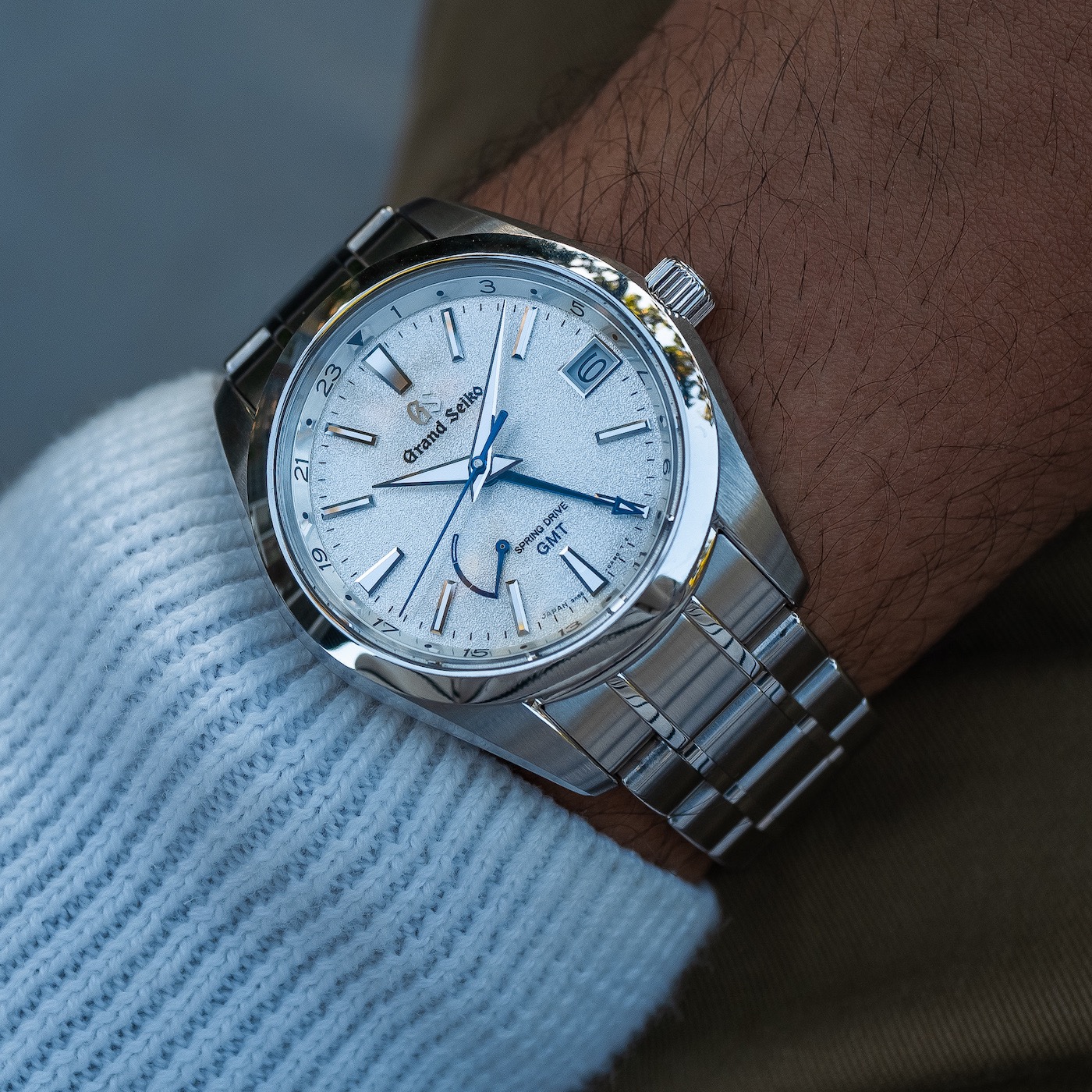 grand seiko timeless luxury watches spring drive gmt sbge249