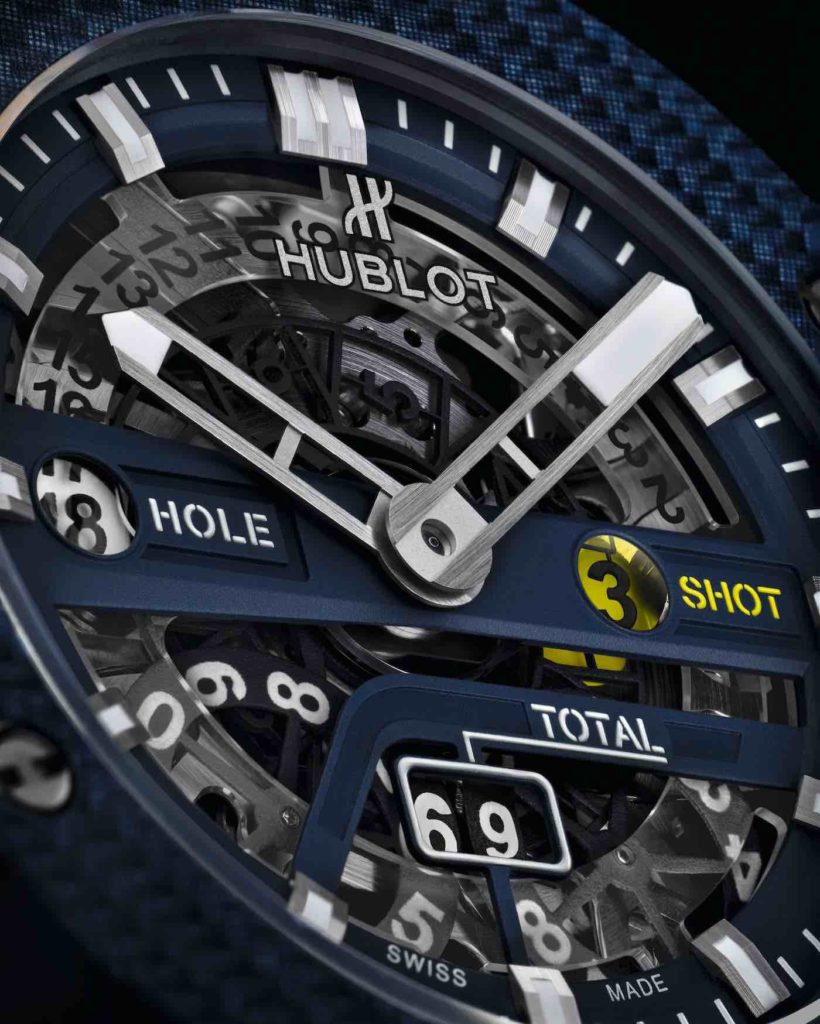 Hublot Big Bang Unico Golf Carbon Blue Watch | aBlogtoWatch