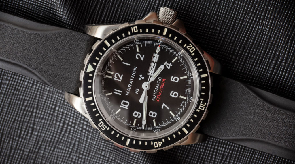 Marathon Search & Rescue 46mm JDD Jumbo Diver's Automatic Watch Hands ...