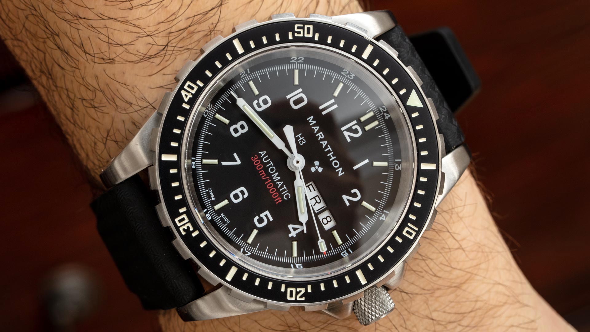 Marathon Search & Rescue 46mm JDD Jumbo Diver’s Automatic Watch Hands-On