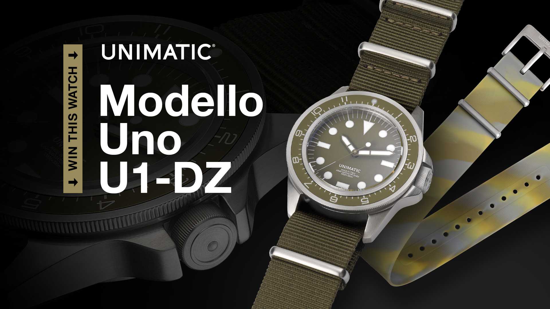 WATCH GIVEAWAY: Unimatic Modello Uno U1-DZ Limited Edition Watch Giveaways 