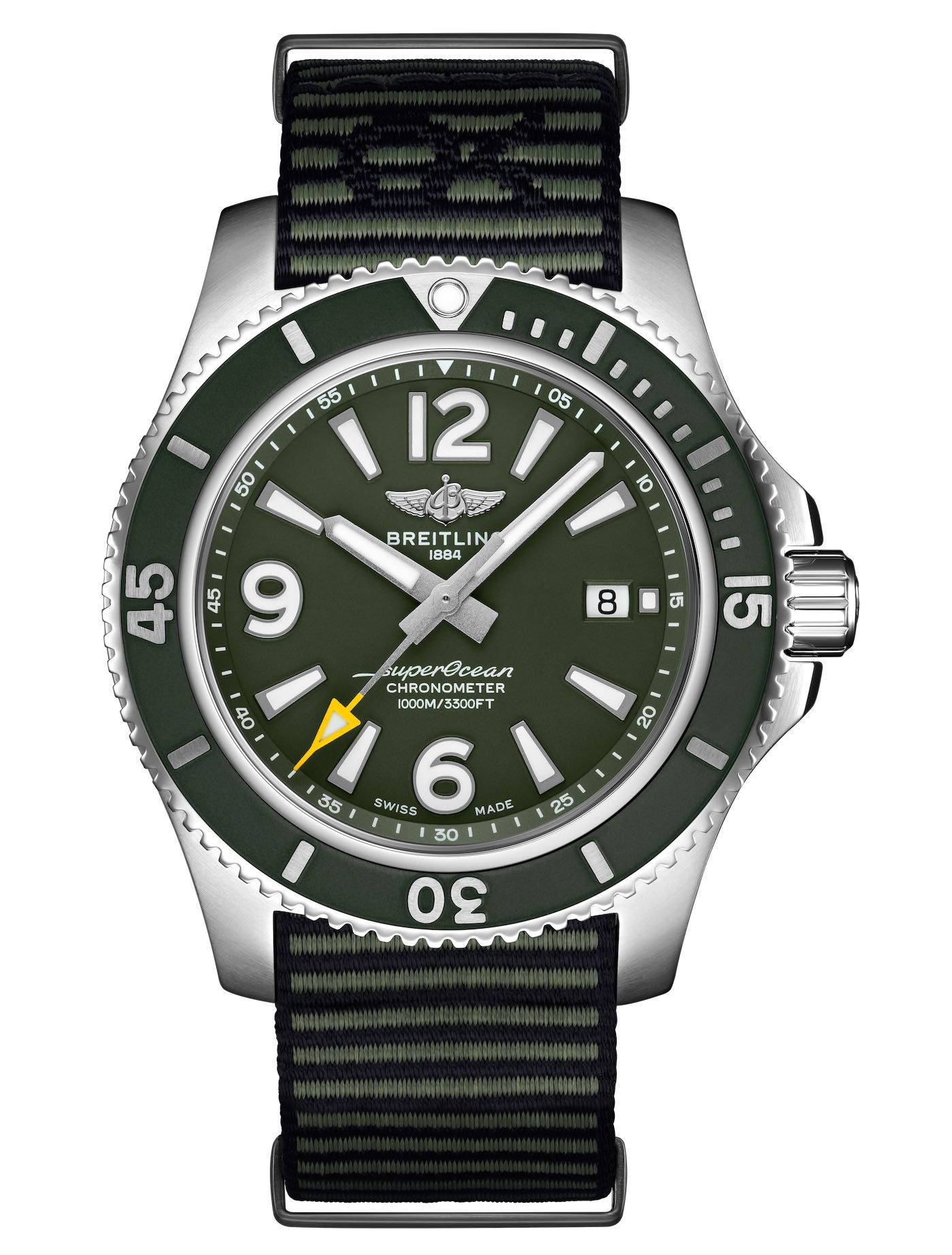 Breitling-Superocean-Automatic-44-Outerknown-Watch-And-Outerknown-NATO-Strap-Collection