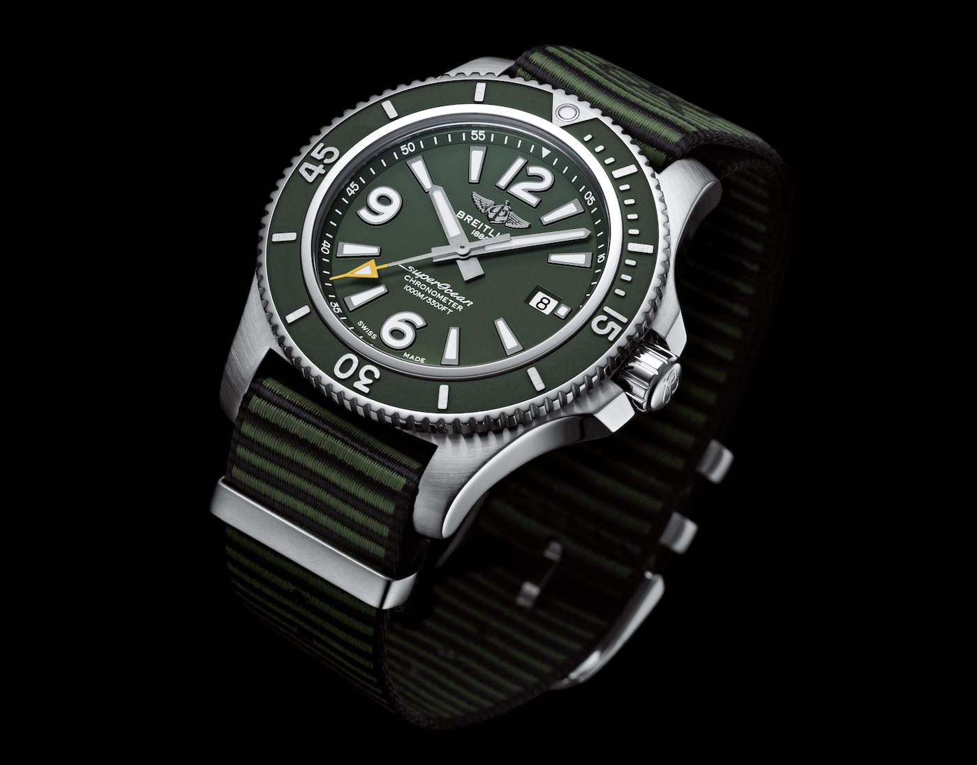 Breitling-Superocean-Automatic-44-Outerknown-Watch-And-Outerknown-NATO-Strap-Collection