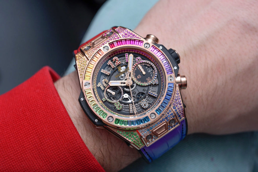 Hands-On: Hublot Big Bang Unico Rainbow King Gold Watch | aBlogtoWatch