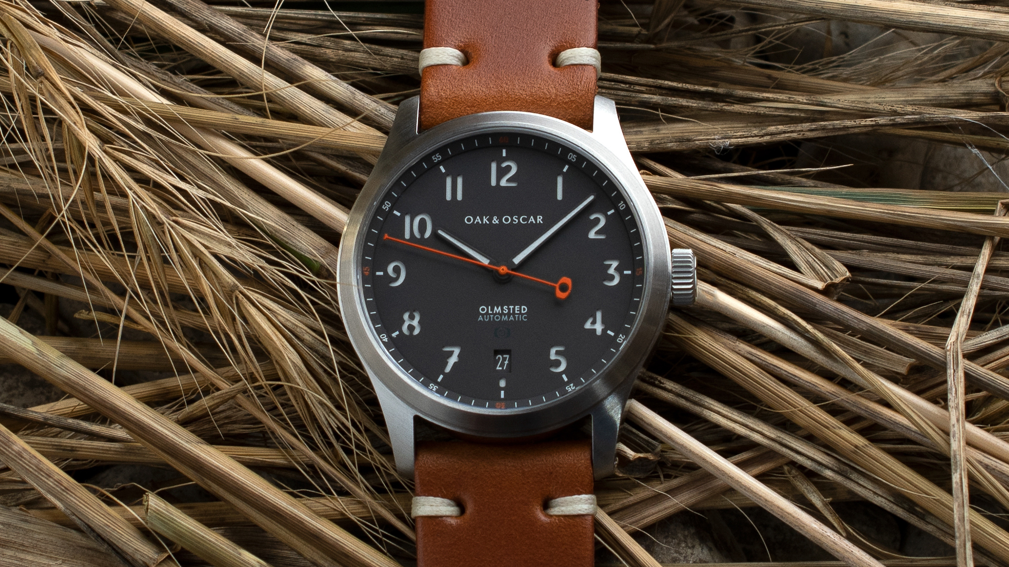 Introducing The Oak & Oscar Olmsted 38 Field Watch