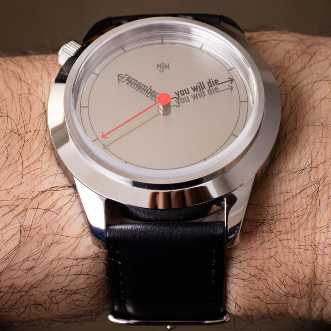 Hands-On: Mr. Jones Watch The Accurate XL With 'Remember You Will Die ...