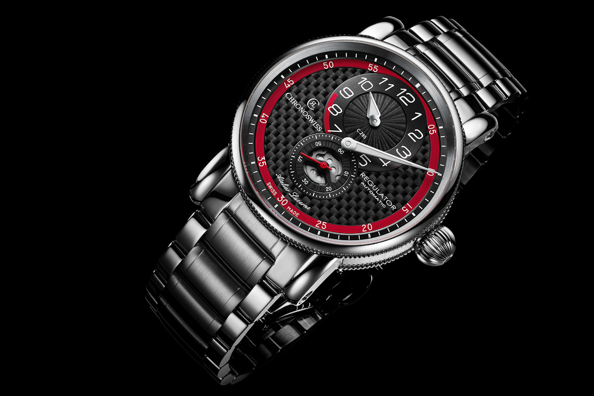 Chronoswiss Releases Motorsports-Inspired Regulator Classic Carbon Racer