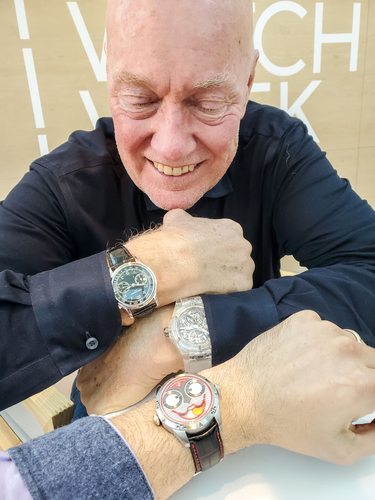 What watch does Jean-Claude Biver wear ?