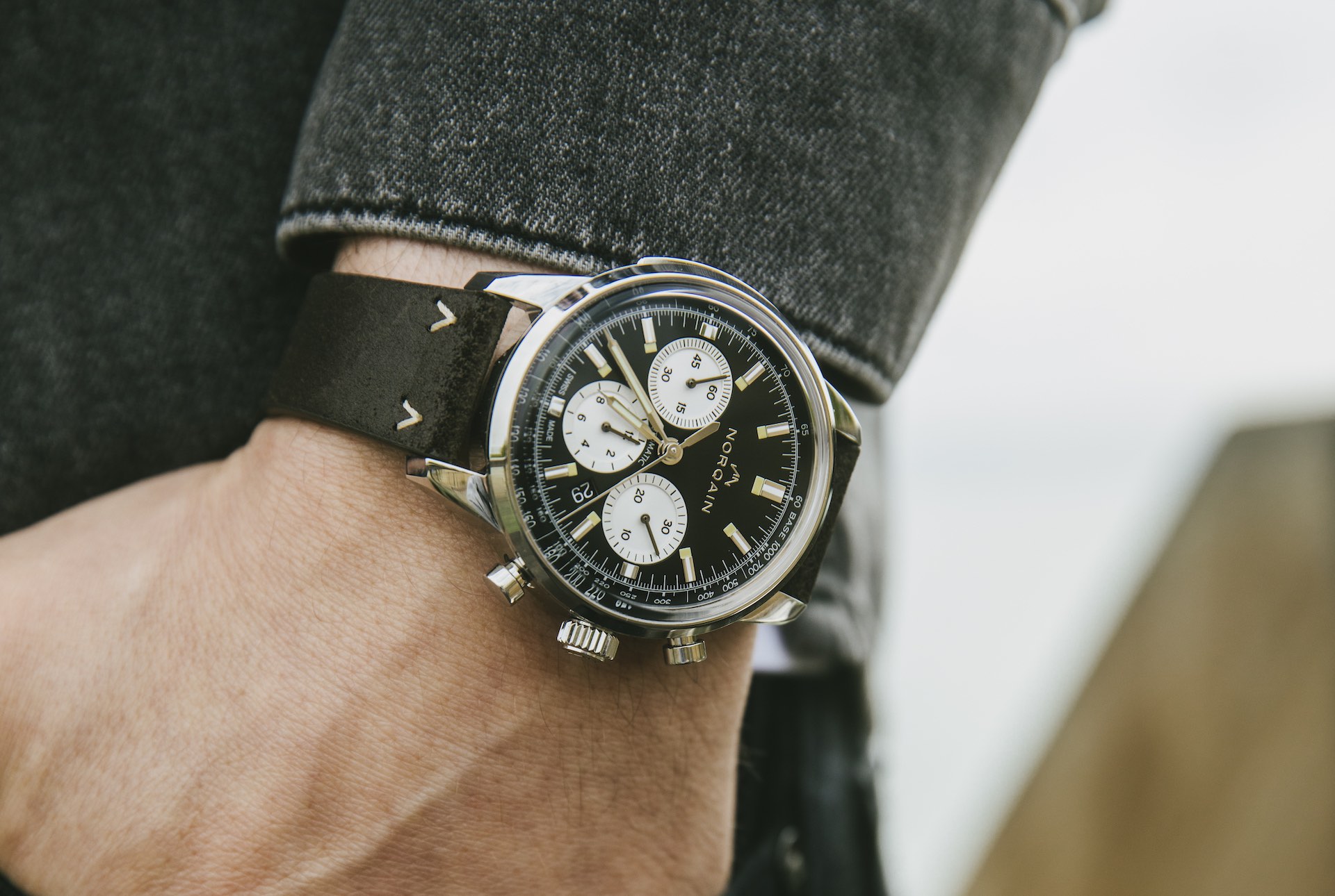 The NORQAIN Freedom 60 Chrono Auto Embodies The New Brand?s Watchmaking Roots