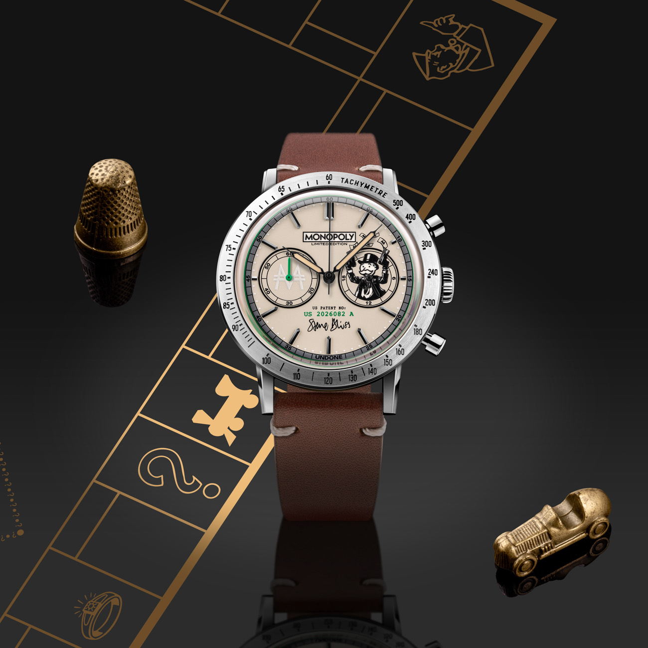 Undone Monopoly Stephen Bliss watches 6 - UNDONE x Monopoly Collection: MONEYMAN Watches Designed By G...