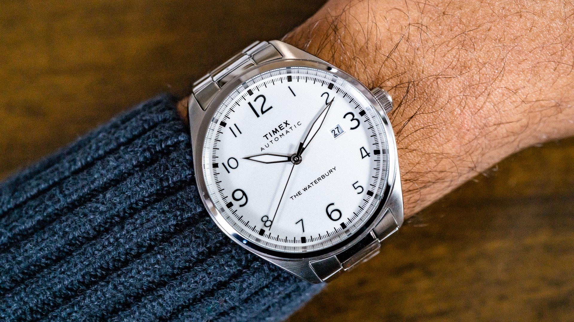 Waterbury Dive Automatic 40mm Stainless Steel Bracelet Watch  Timex US