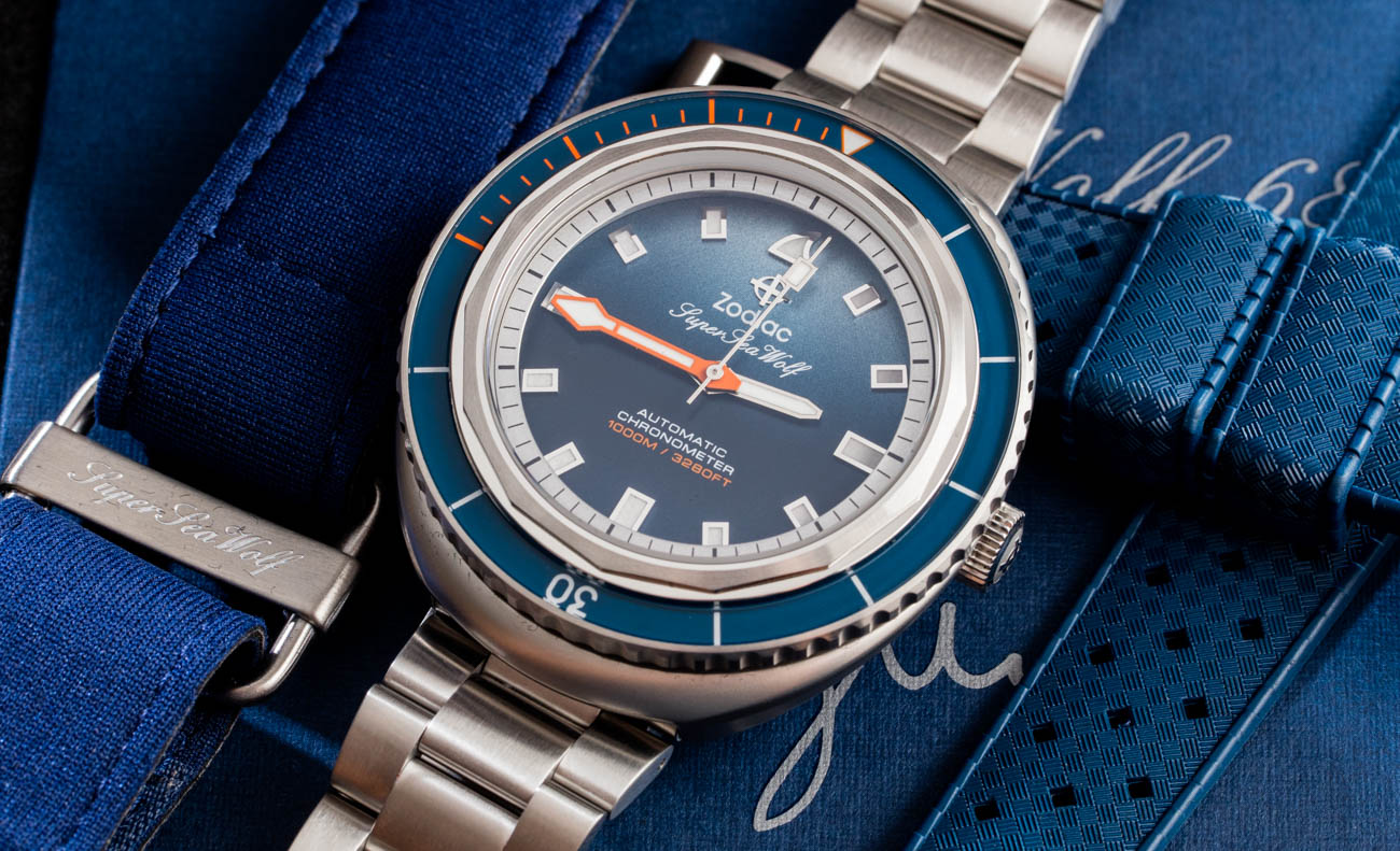 Zodiac Super Sea Wolf 68 Saturation x Andy Mann Watch Hands-On