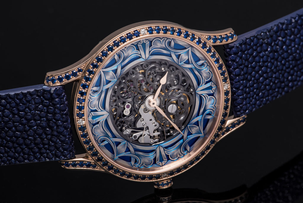 Molnar Fabry Creates One Of A Kind Lady Art Skeleton Watch With New Old ...