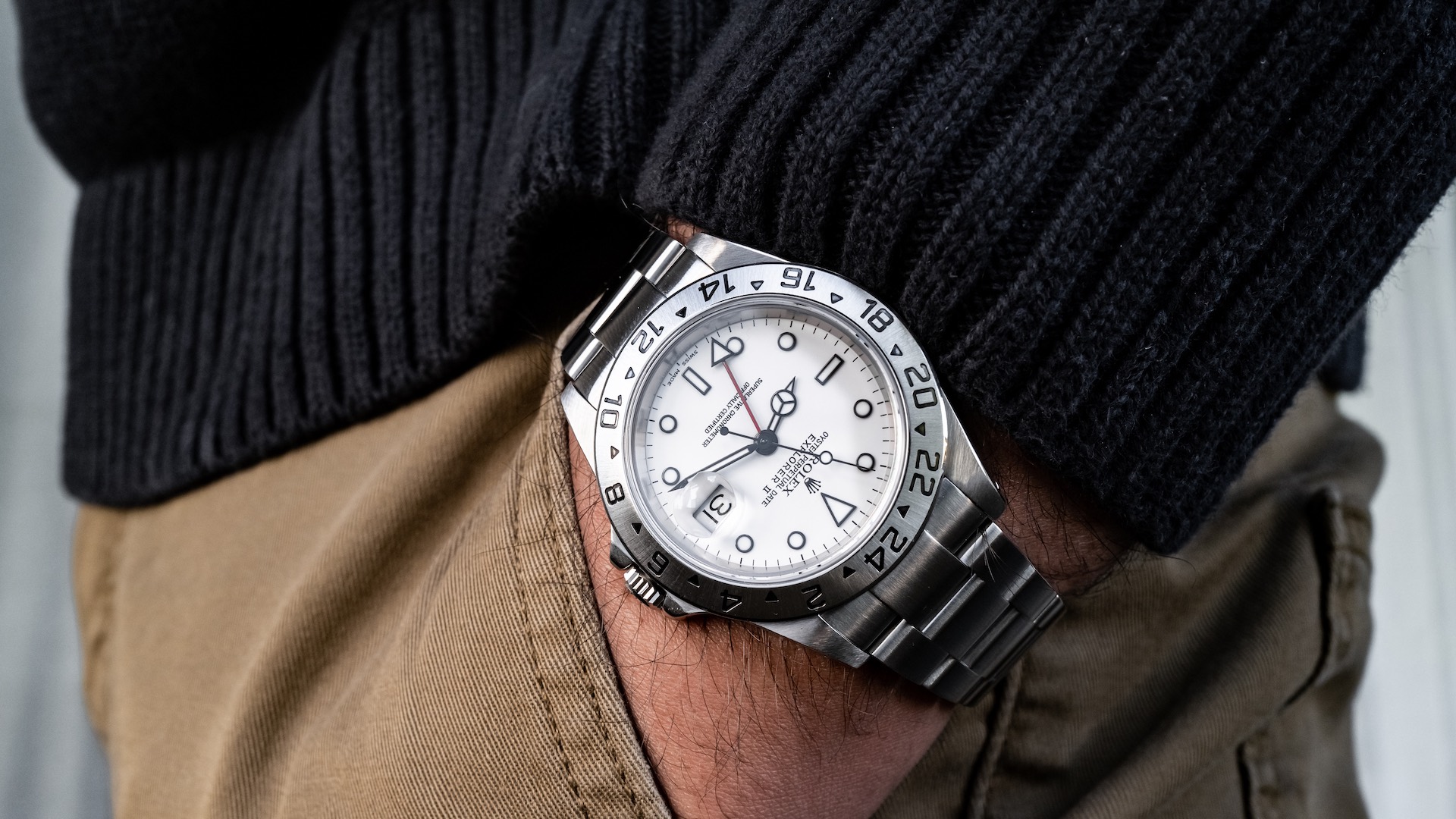 No Longer Made: Rolex Explorer II 16570 Watch