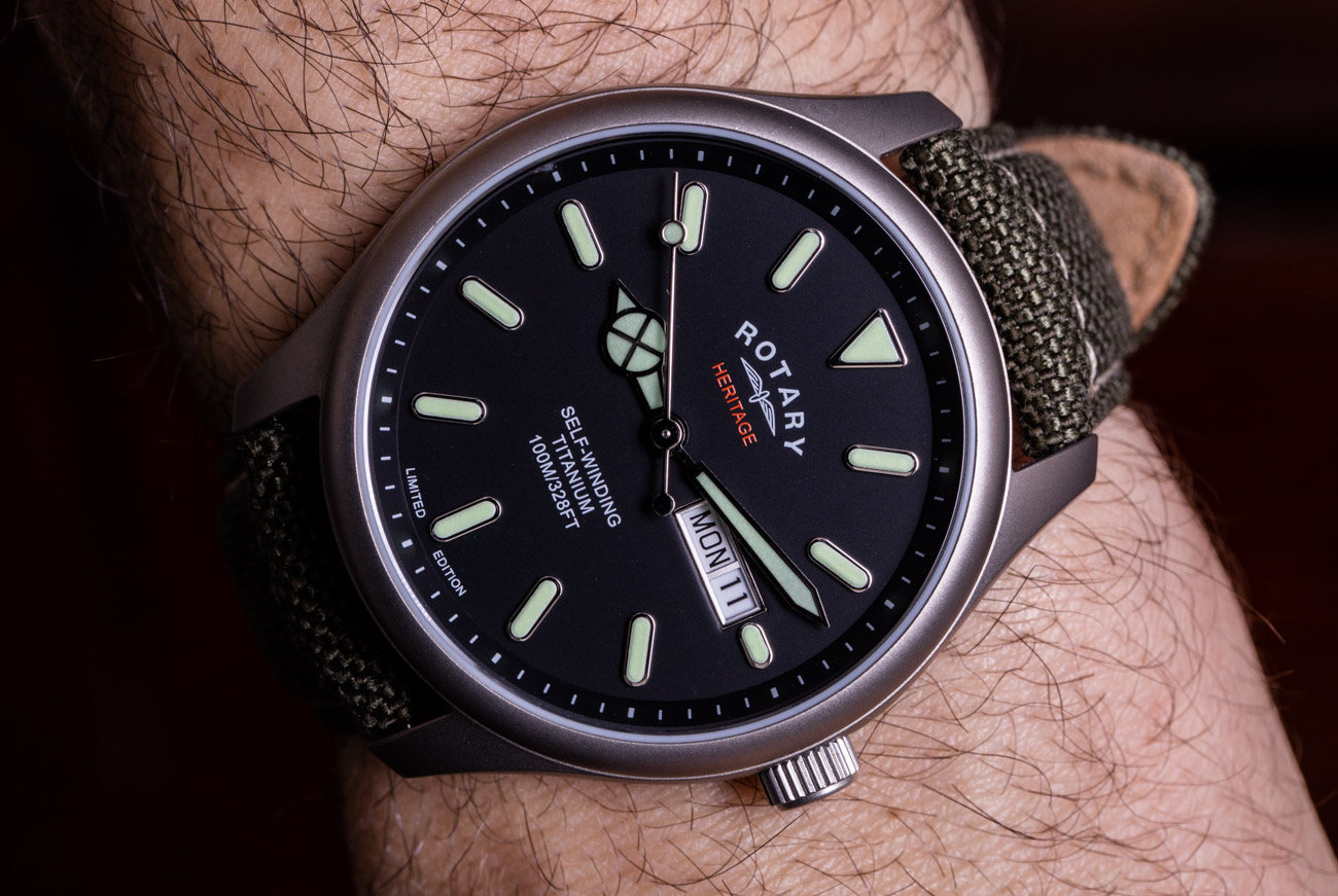 Rotary Heritage Titanium Automatic GS05249/04 Watch Review