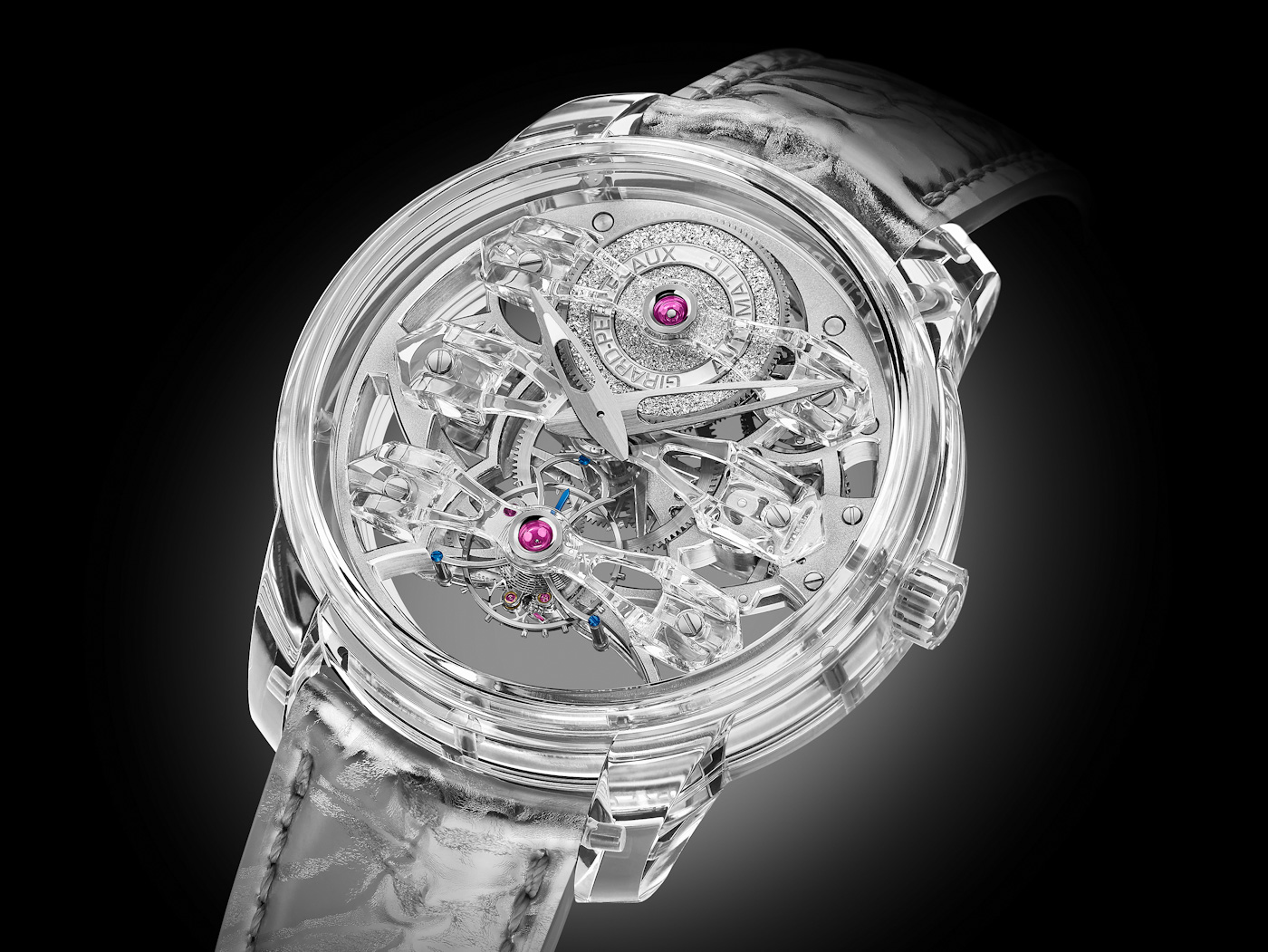 Girard-Perregaux Debuts Limited-Edition Quasar Light Tourbillon Watch With A Case Made From A Single Sapphire Disk