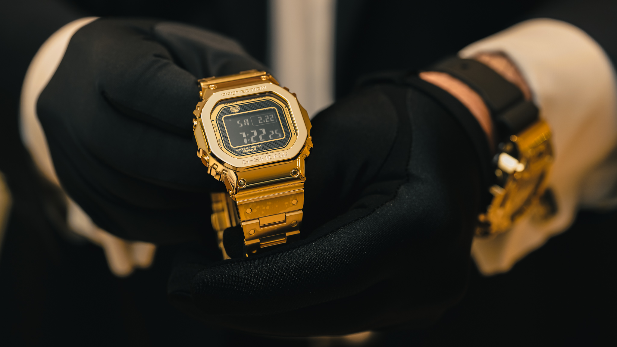 Unboxing the Solid Gold G-Shock G-D5000-9JR ‘Dream Project’ at Topper Jewelers