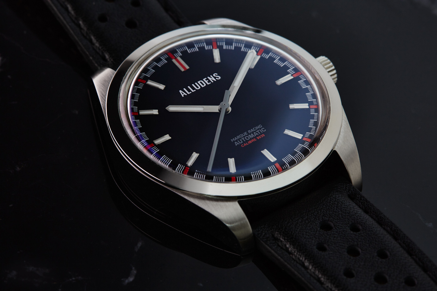 Alludens Blends Dressy Style With A Racing Spirit With New Marque Racing Watch
