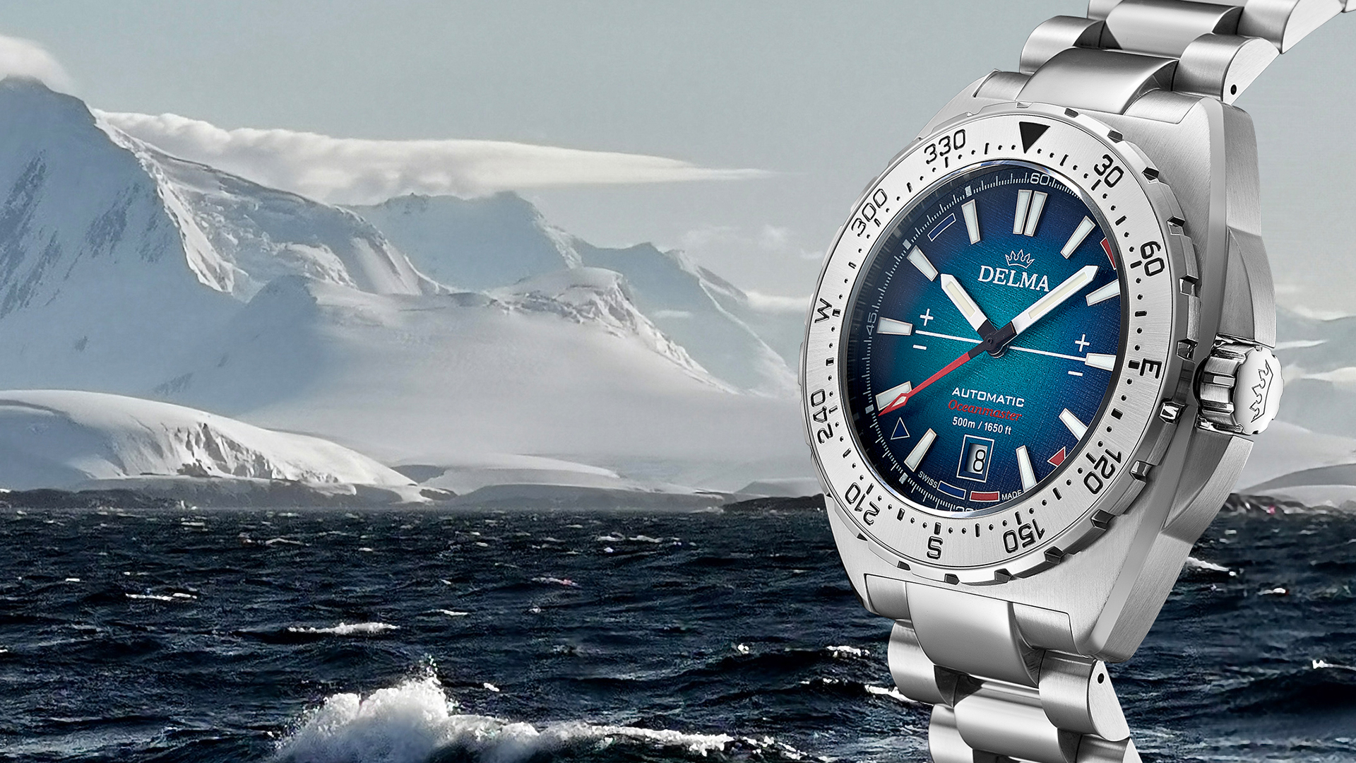 Delma Unveils Limited Edition Oceanmaster Antarctica Sailing Watch