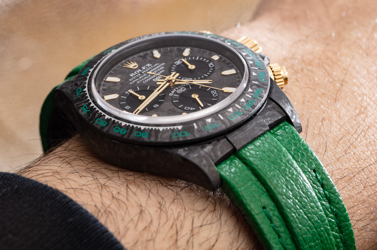 Hands-On With A Designa Individual Aftermarket Carbon Daytona & Feelings About Customized Rolex Watches