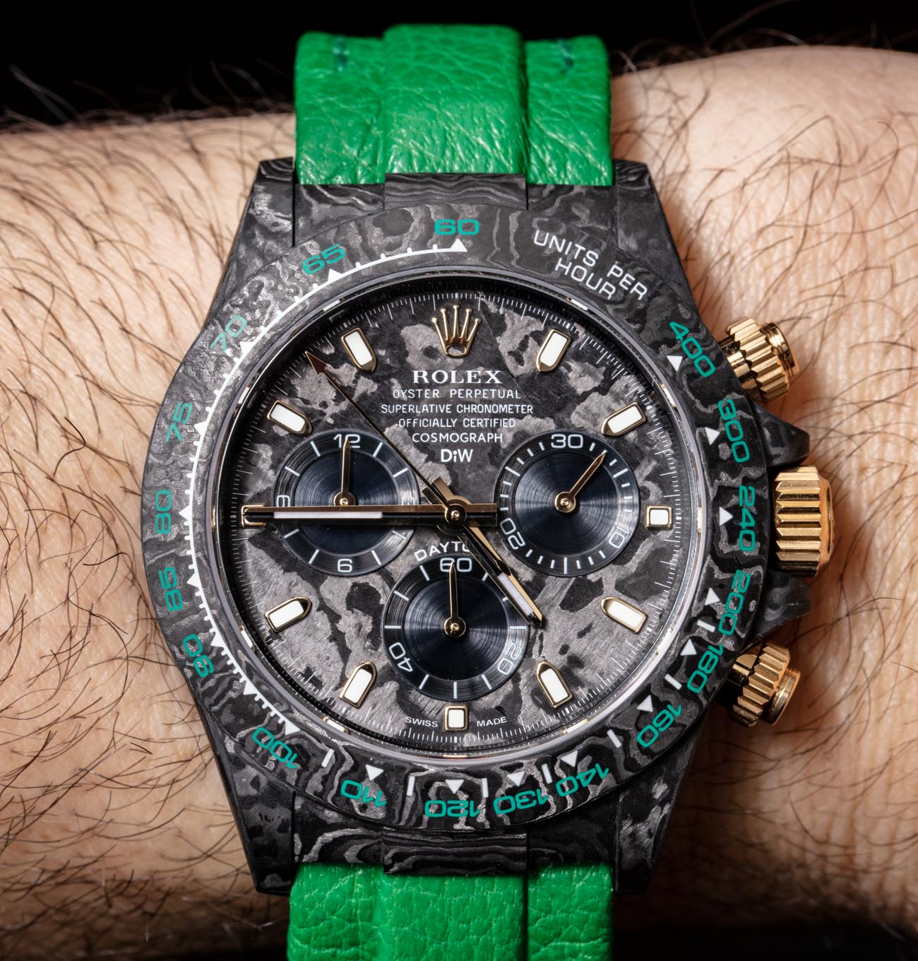 Hands-On With A Designa Individual Carbon Daytona & Feelings About Customized Rolex | aBlogtoWatch