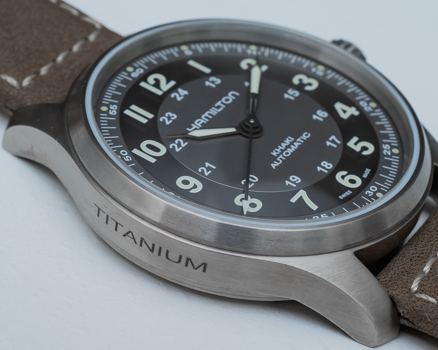 Hands-On: Hamilton Khaki Field Watch In Titanium | aBlogtoWatch