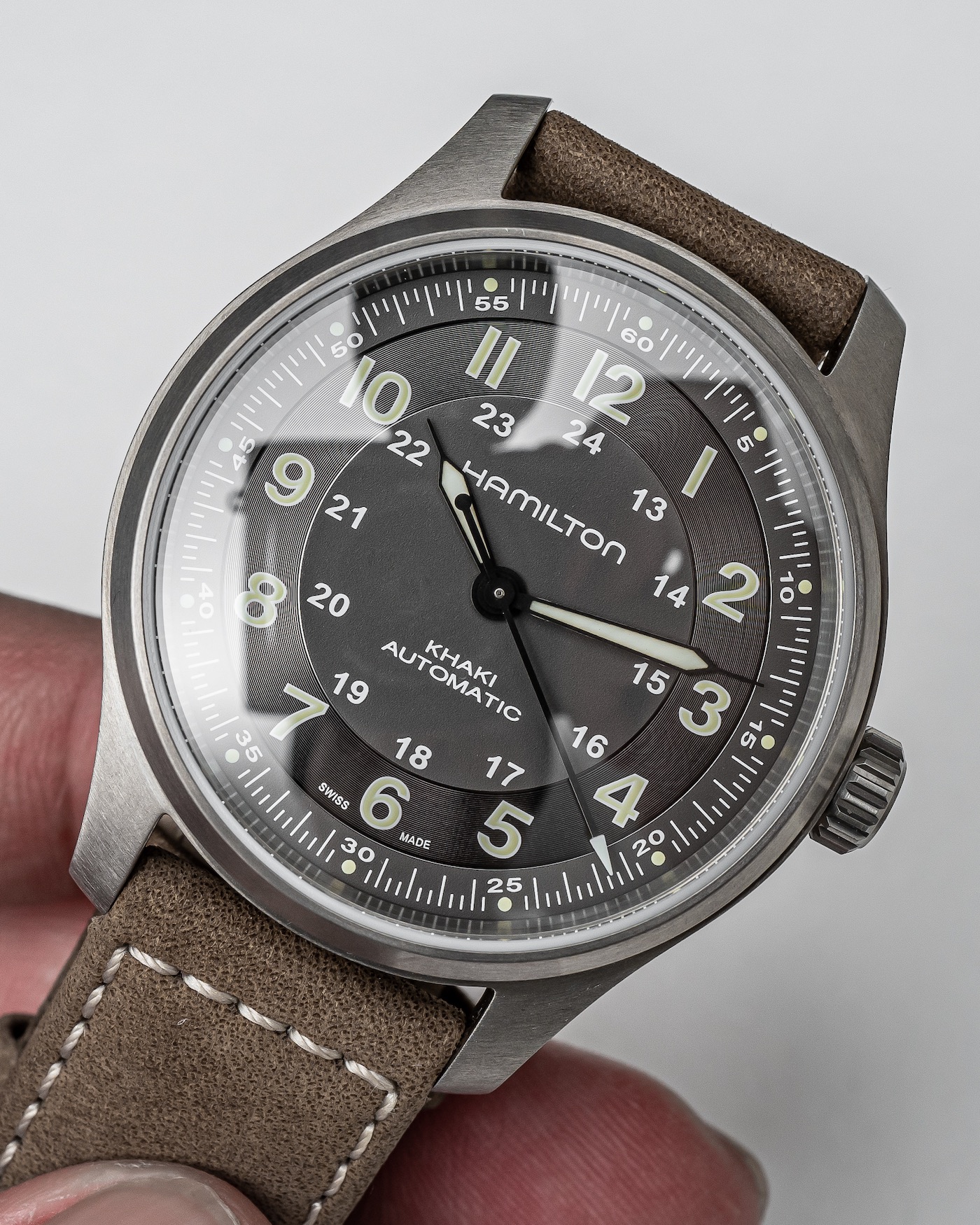 Hands-On: Hamilton Khaki Field Watch In Titanium | aBlogtoWatch