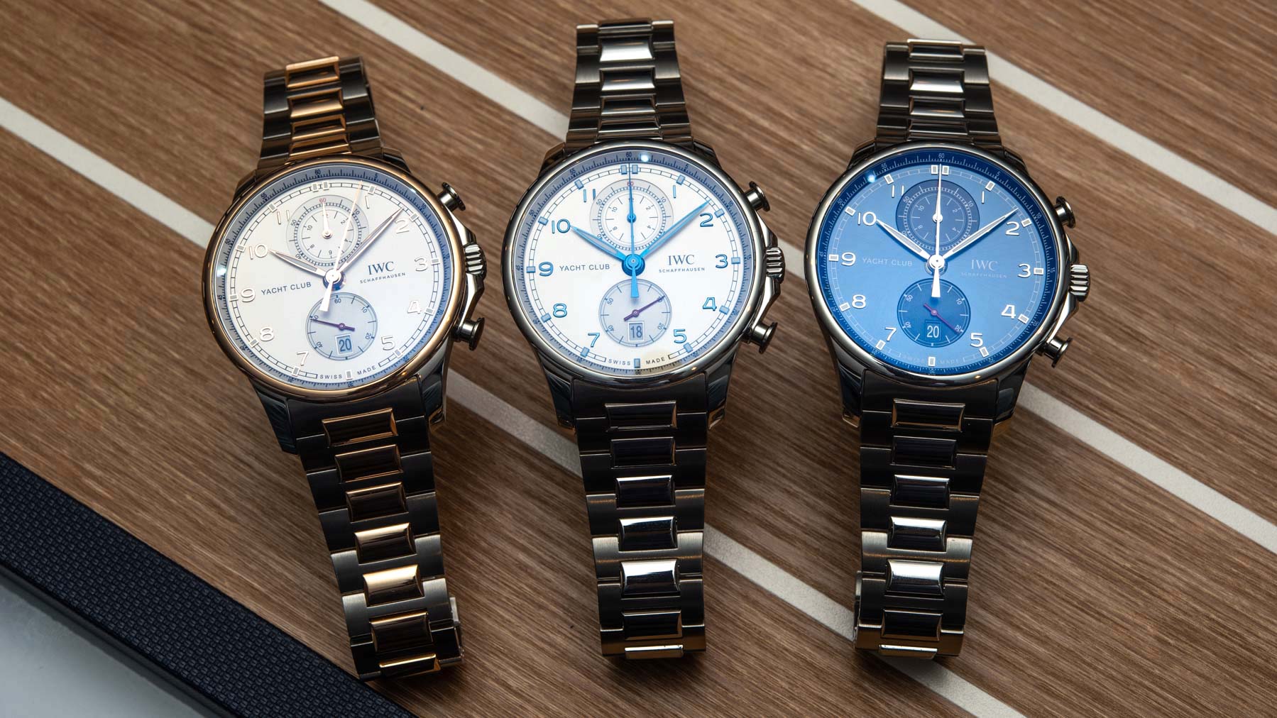 Hands-On Debut: IWC Portugieser Yacht Club Chronograph Collection Redesigned For 2020