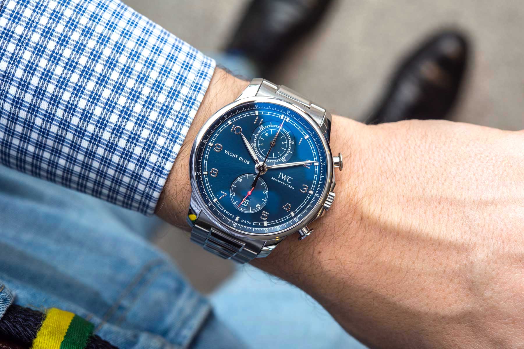 Hands-On Debut: IWC Portugieser Yacht Club Chronograph Collection Redesigned For 2020 Hands-On