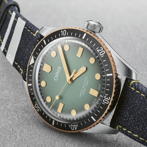 First Look: Oris X Momotaro Jeans Special-Edition Divers Sixty-Five ...