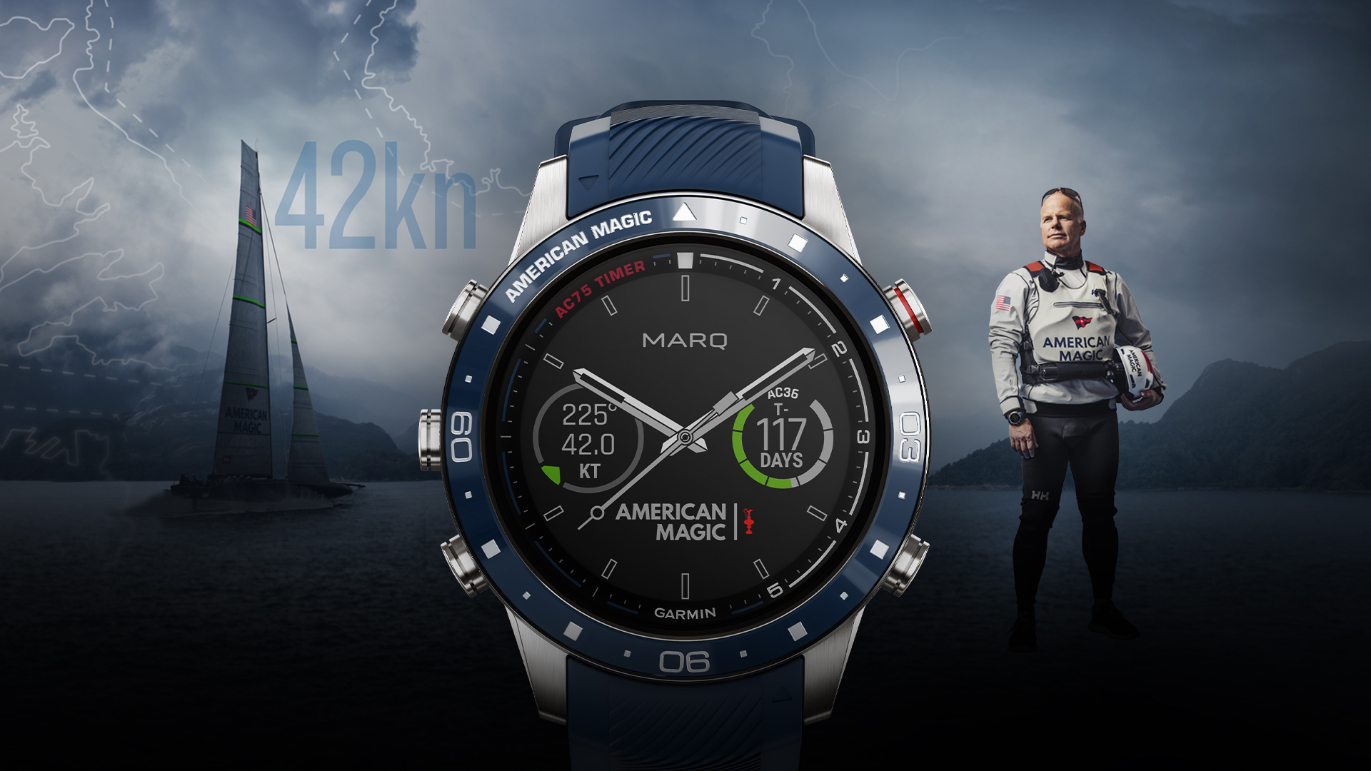 Garmin Announces New MARQ Captain: American Magic Edition Luxury Smartwatch